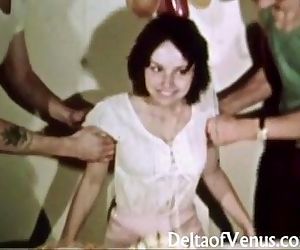 Vintage erotica 1970s Peloso figa Ragazza ha Sesso felice fuckday 7 min