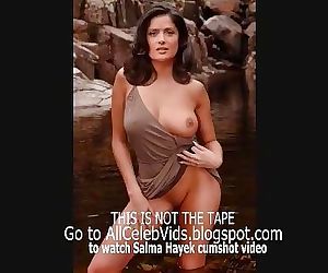 Salma hayek se filtró Privado Sexo la cinta corrida Clip 2017